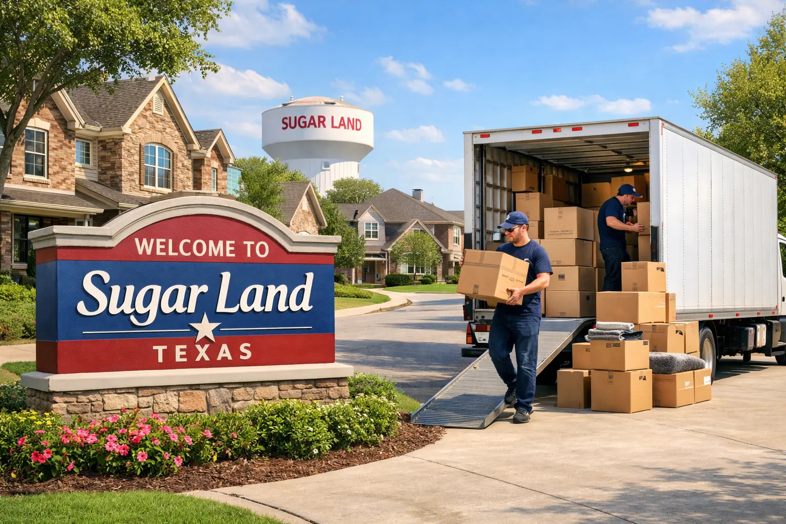 Moving to Sugar Land, TX: What to Expect & Local Movers